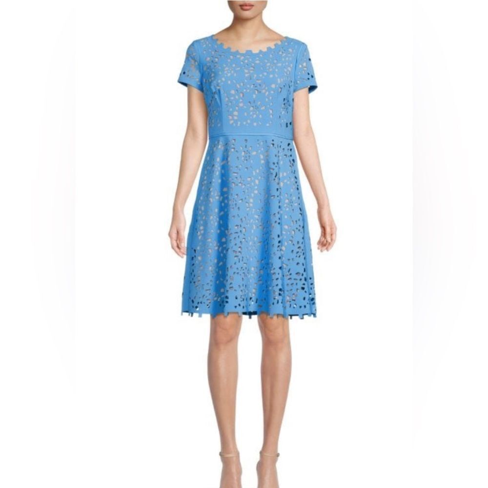 FOCUS BY SHANI
Lacer Cut A Line Dress